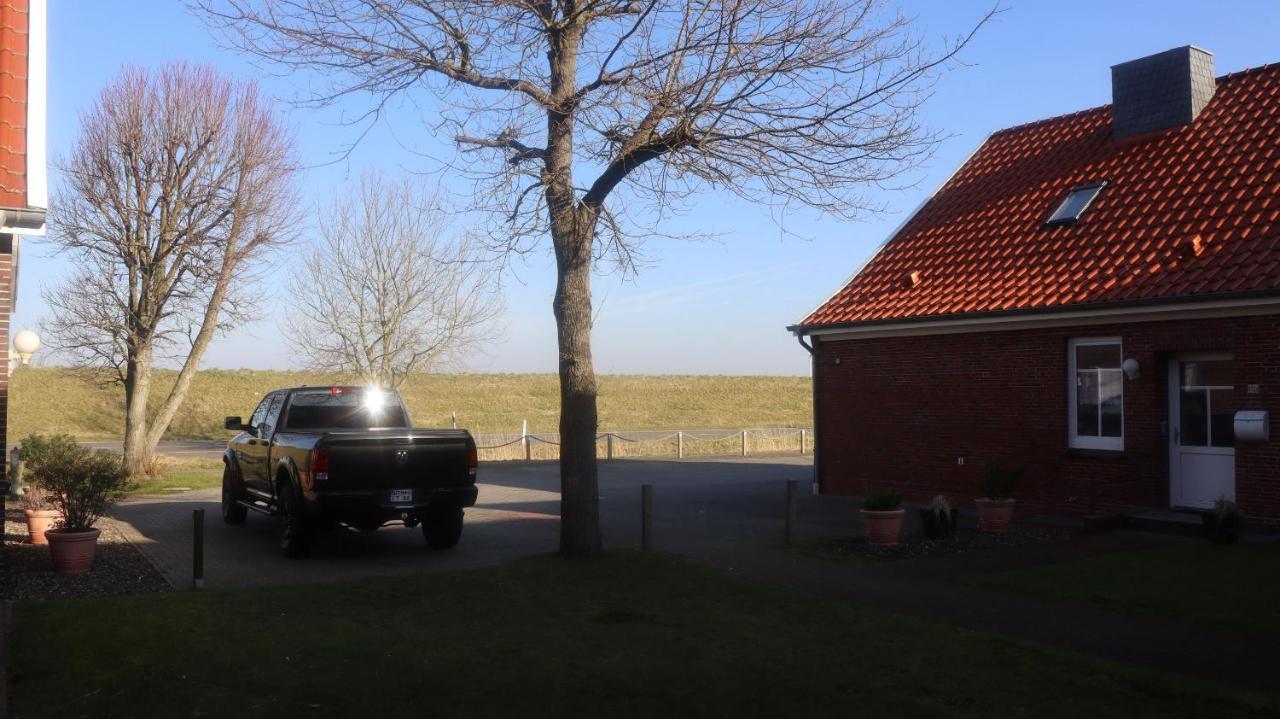 Ferienwohnung Deichblick Dornumersiel Dış mekan fotoğraf